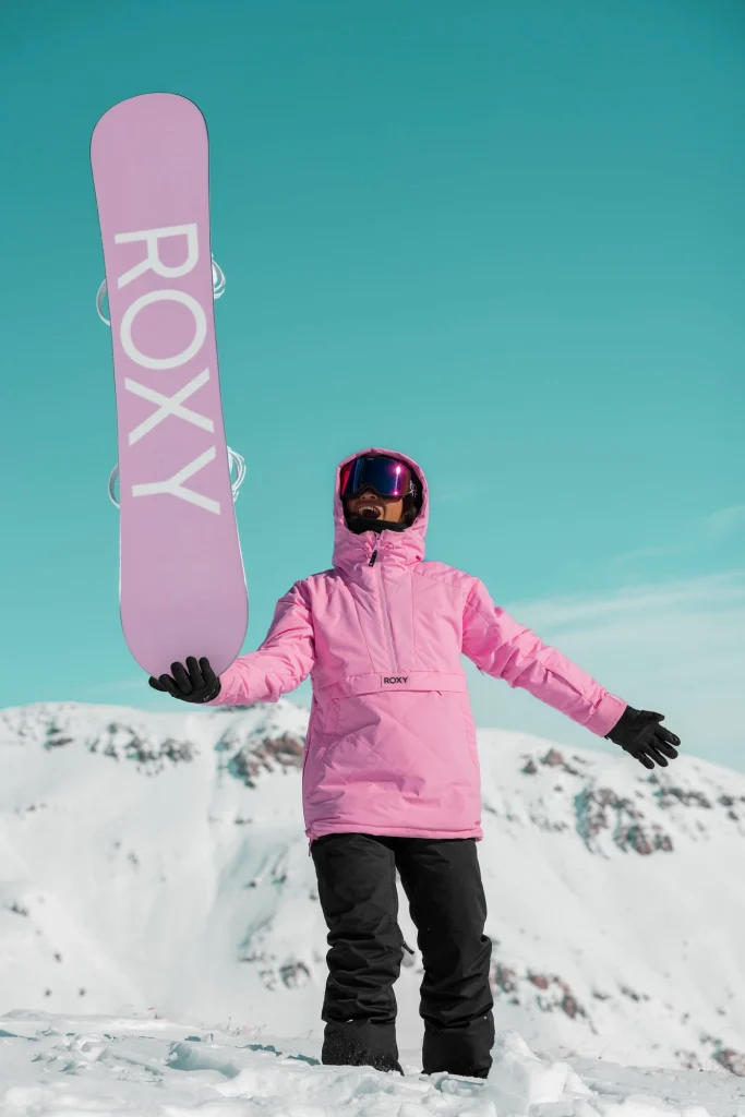 ROXY et le snowboard