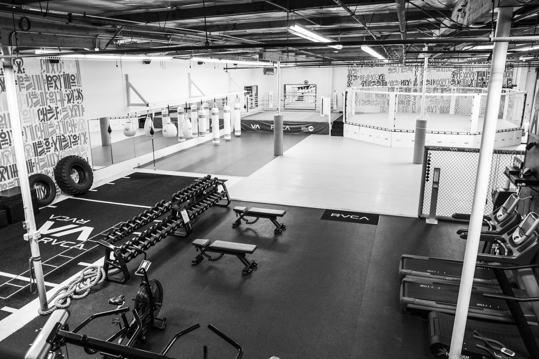 PM Tenore builds RVCA Sport training facility at RVCA HQ.