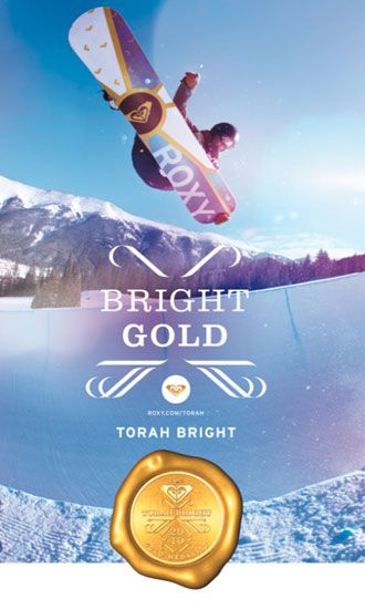 Torah Bright won the Olympic gold medal in snowboard halfpipe